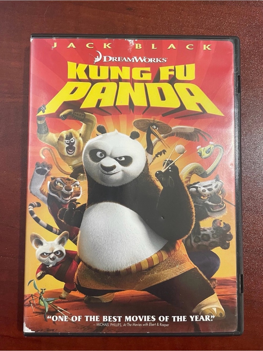 DreamWorks Kung Fu Panda Figure - Red, Yellow & Black